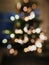 Blurred Christmas tree