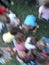 Blurred and defocused photograph of group of children as concept of daze and confusion