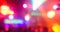 Blurred disco club original laser color lights - View of new scanners generation - Defocused image - Concept of nightlife with