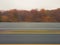 Blurred highway in autumn