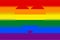 Blurred LGBT Pride Flag