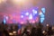 Blurred lighting party background, concert light