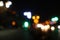 Blurred Nightscape of the City