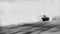 Blurred old car drifting, Sport car wheel drifting and smoking o