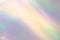 Blurred rainbow light refraction texture on white wall