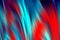 Blurred red phosphorescent waves like shapes, abstract background