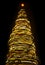 Blurred rotating Christmas tree
