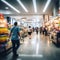 Blurred Shopping Mall, Blur Supermarket, Defocused Market, Shopping Centre, Blurry Grocery