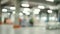 Blurred Shot of a Vast Retail Warehouse. Distribution.