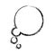 blurred silhouette bubble dialog box icon