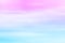Blurred sky at sunset. Pink to blue, pastel tones, gradient