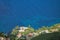 Blurred but stunning italian landscape on Almafi Coast