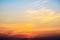 Blurred Sunrise Background.