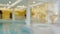 Blurred Swimming in spa pool with hot water in spa and wellness resort. Vercion 3