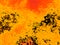 Blurred texture thermographic camera. activity map, thermal imager map