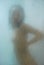 Blurred woman in the shower