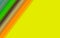 Blurred yellow orange green light diagonal stripes  computer generated picture background. Web design colourful background