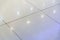 Blurry background of Reflections white light in a tiled floor for abstract