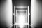 blurry hallway background in a building & x28;corridor& x29;