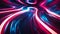 A blurry image of a colorful abstract background with streaks, AI
