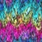 Blurry rainbow watercolor woven linen texture background. Grunge distressed tie dye melange seamless pattern. Variegated