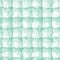 Blurry shibori plaid check tie dye background. Seamless pattern irregular criss cross bleached resist white background. Neo mint