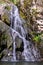 Blurry soft little water fall At Khun Sathan National Park, Thailand