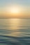 Blurry sunset at the sea. Abstract defocus blur background.