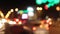 Blurry traffic lights