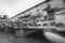 Blurry vision of Ponte Vecchio, blurry vision headache concept