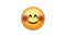 Blushing Emoji with Luma Matte