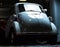 BMW Isetta small retro car dark background Adler Trumpf Junior brown luxury retro car Cabrio Limousine dark background