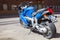 BMW K1200 S Indigo blue Sport Motorcycle