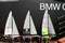 BMW Oracle miniature sailboats
