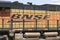 BNSF Railway locomotive. BNSF is a railroad subsidiary of Berkshire Hathaway with 32,500 miles of train track