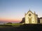Boa Nova chapel at sunset