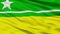 Boa Vista City Flag, Brasil, Roraima, Closeup View