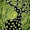Boab Baobab Tree Vector Painting. Aboriginal dot art