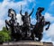 Boadicea monument in London (hdr)