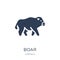 Boar icon. Trendy flat vector Boar icon on white background from