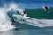 Board surfers at Brooks Street Beach, Laguna Beach