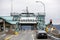 Boarding an auto ferry