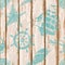 Boards of ship deck seamless pattern