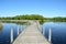 Boardwalk Across a Pond