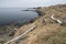 Boardwalk along shore at Grates Cove, Avalon Pen