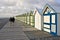 Boardwalk beach huts