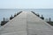 Boardwalk in the Caribbean, Martinique.