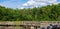 Boardwalk in Cleveland Metroparks in Ohio