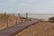 Boardwalk at Felixstowe beach