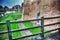 Boardwalk in Gradara fortress in hdr